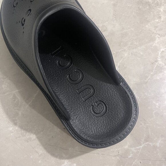 Gucci Slip-On Sandals Black - Picture 4 of 5
